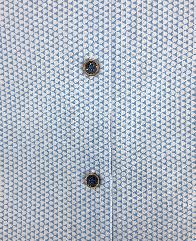 Blue Shirt SS Printed data-zoom-image=
