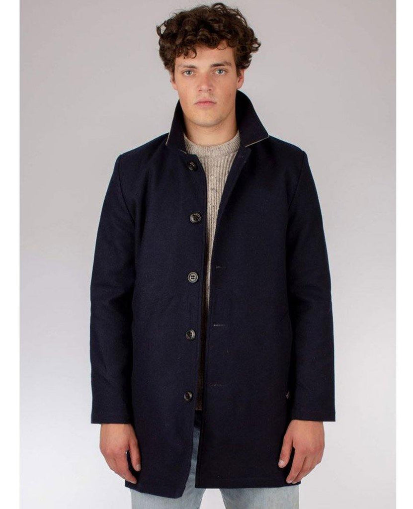 Bonded Wool Mac Navy data-zoom-image=