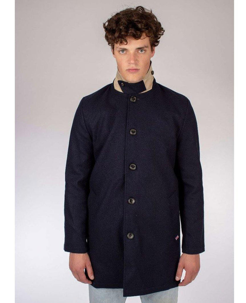 Bonded Wool Mac Navy data-zoom-image=