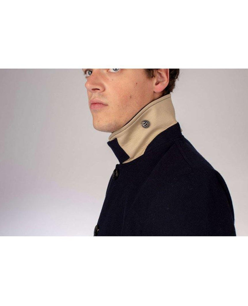 Bonded Wool Mac Navy data-zoom-image=