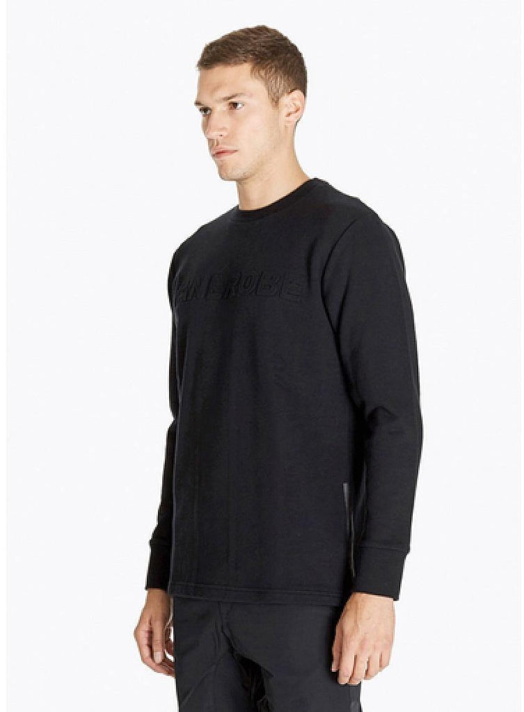 Sculpt Crewneck Sweatshirt Black data-zoom-image=