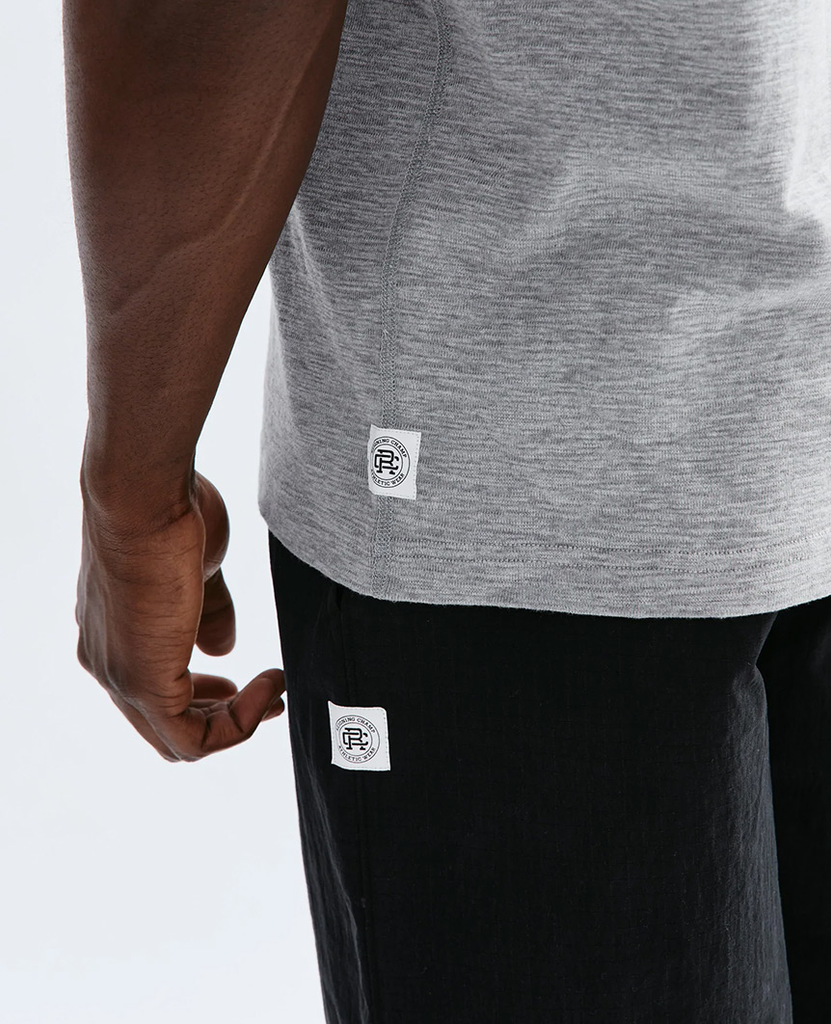 1X1 Slub T-Shirt Heather Grey data-zoom-image=