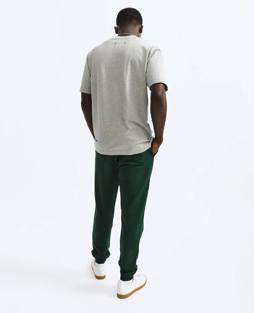 Slim Sweatpant Midweight Terry British Racing Green data-zoom-image=