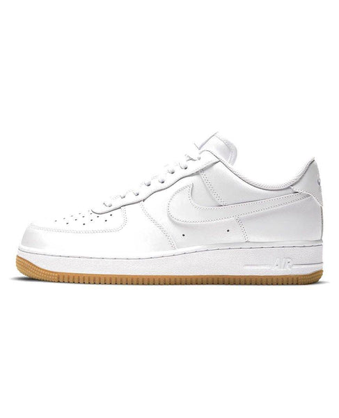 Air Force '07 White/ Gum Nike Bricks and Bonds