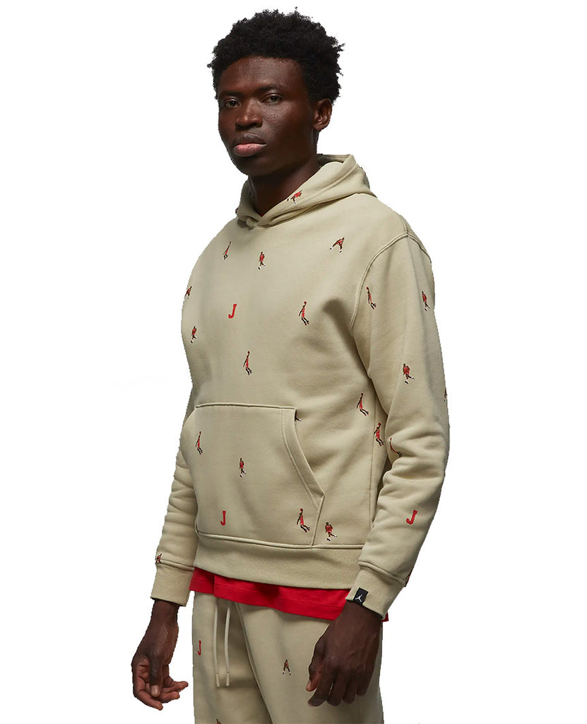 Holiday Jumpman Fleece Sweatshirt Jordan Essentials Rattan data-zoom-image=