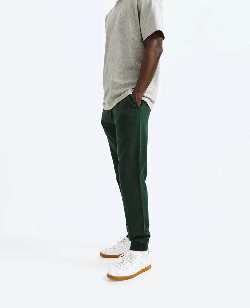 Slim Sweatpant Midweight Terry British Racing Green data-zoom-image=