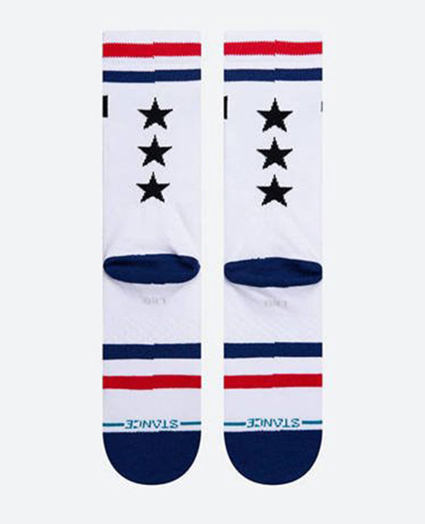 Cash American Rebel Socks White data-zoom-image=