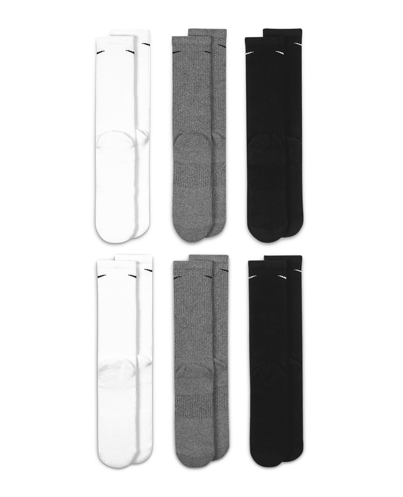 Everyday Plus Cushioned Training Crew Socks (6 Pairs) data-zoom-image=
