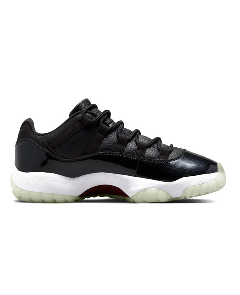 Jordan retro 11 hot sale black low