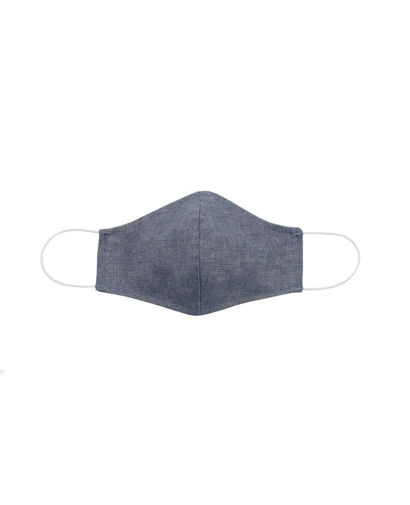 Protection Face Mask - Cotton Chambray data-zoom-image=