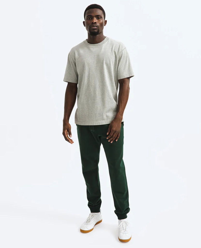 Slim Sweatpant Midweight Terry British Racing Green data-zoom-image=