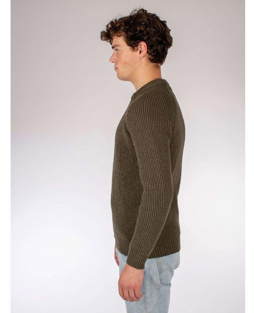 Ford Crew Sweater Olive data-zoom-image=