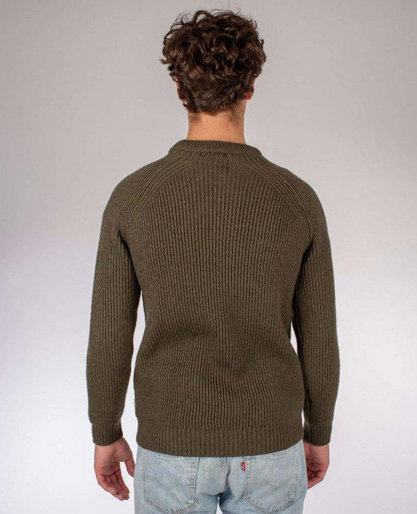 Ford Crew Sweater Olive data-zoom-image=