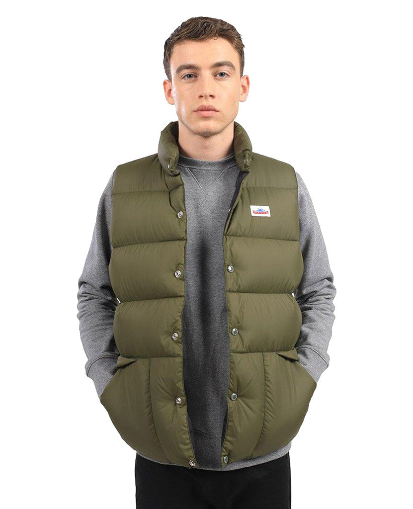 Outback Olive Down Vest data-zoom-image=