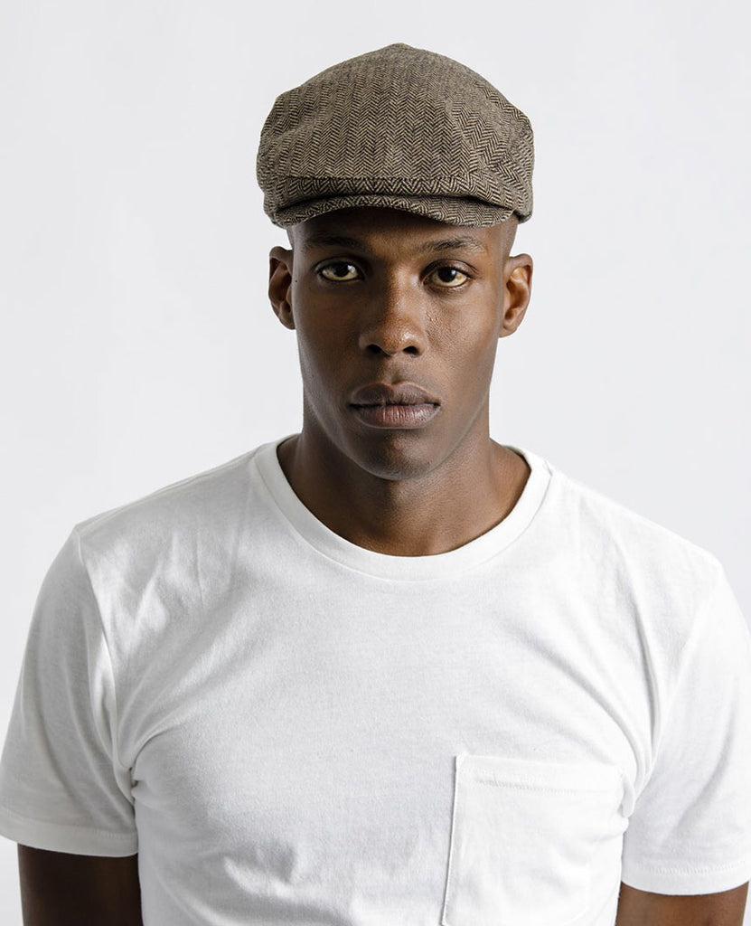 Hooligan Snap Cap Brown Khaki data-zoom-image=