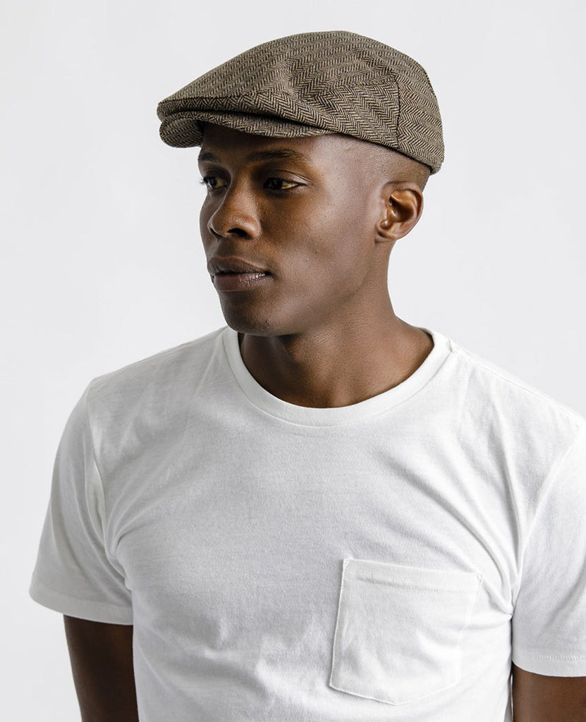 Hooligan Snap Cap Brown Khaki data-zoom-image=