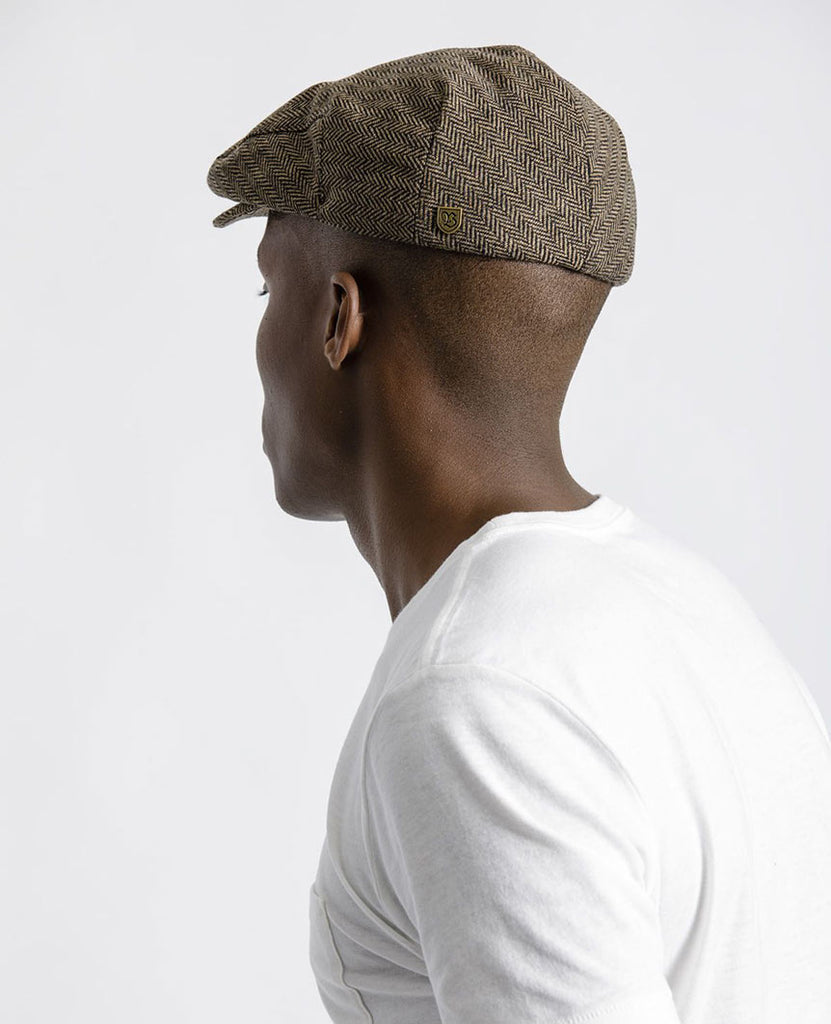 Hooligan Snap Cap Brown Khaki data-zoom-image=