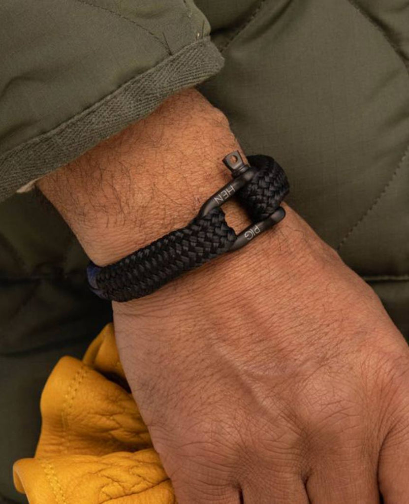 Gorgeous George Black  Bracelet data-zoom-image=