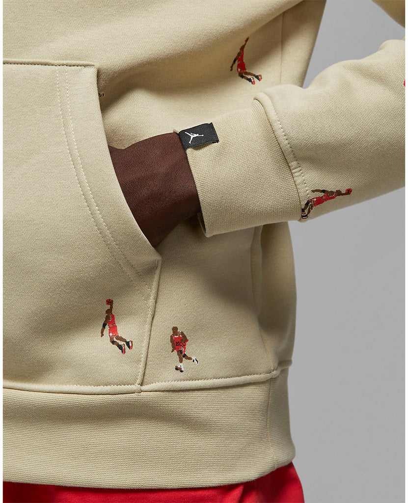 Holiday Jumpman Fleece Sweatshirt Jordan Essentials Rattan data-zoom-image=