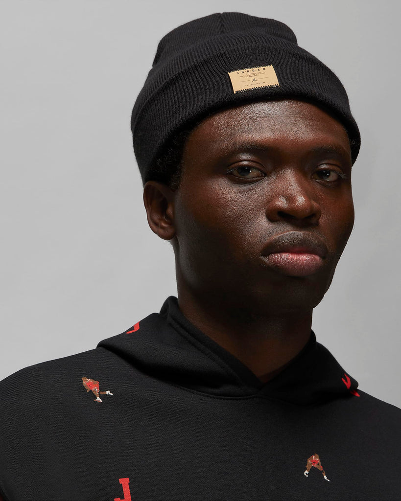 Holiday Jumpman Fleece Sweatshirt Jordan Essentials Black data-zoom-image=