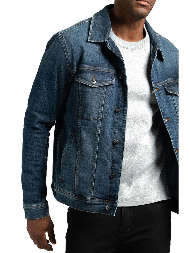 Stay Dry Denim Jacket Galactic data-zoom-image=