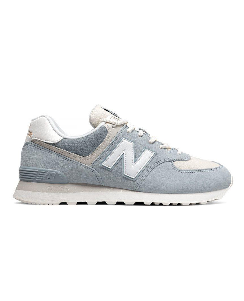 ML574SPX Suede Leather Grey Silver data-zoom-image=