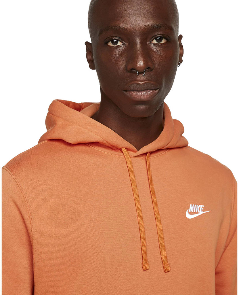 Sportswear Club Fleece Pullover Hoodie Hot Curry data-zoom-image=