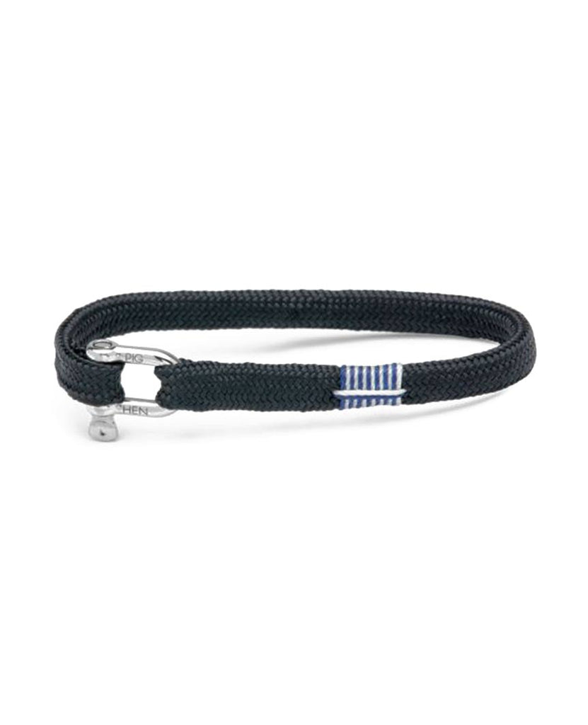 Vicious Vik  Navy Silver Bracelet data-zoom-image=