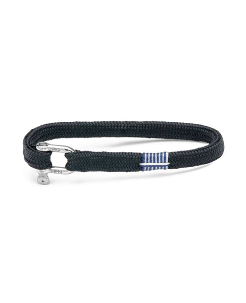 Vicious Vik  Navy Silver Bracelet