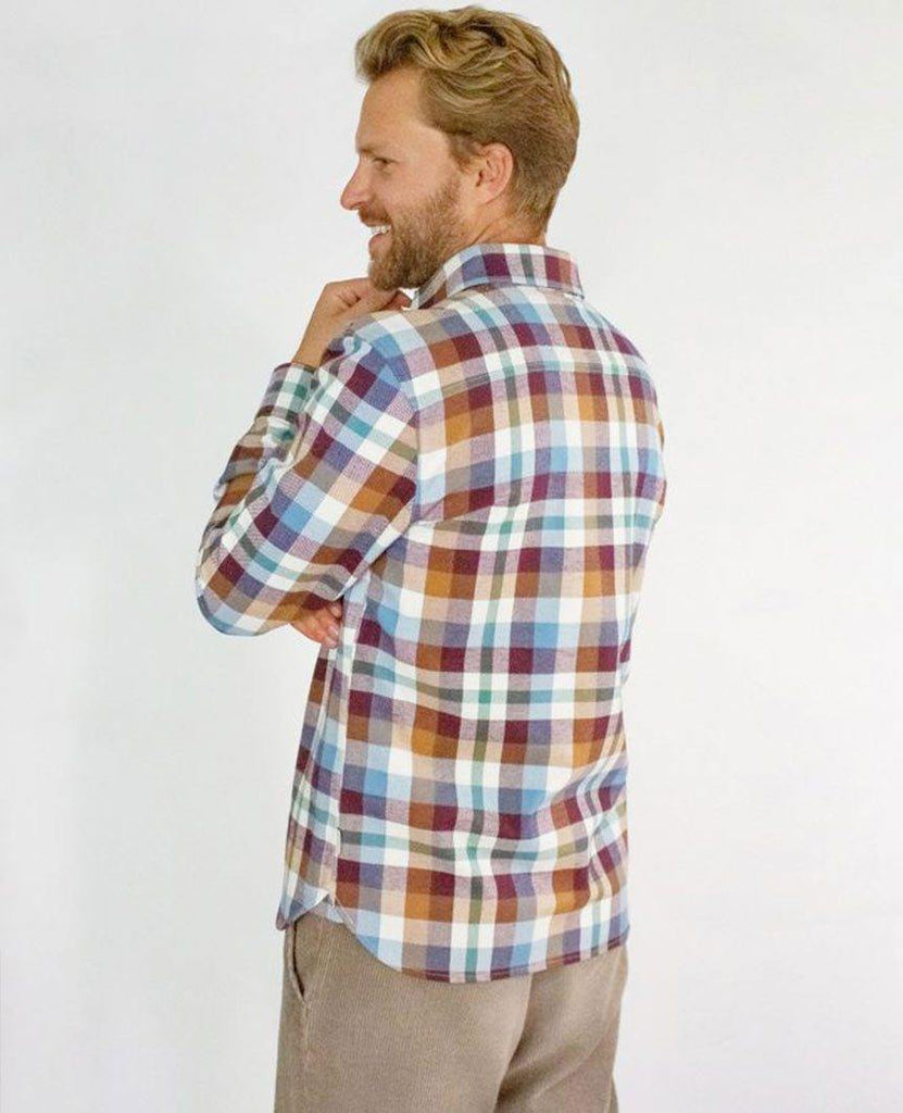 Drill Shirt Multi Check data-zoom-image=
