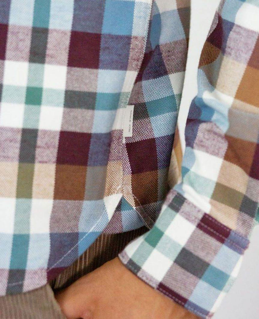 Drill Shirt Multi Check data-zoom-image=