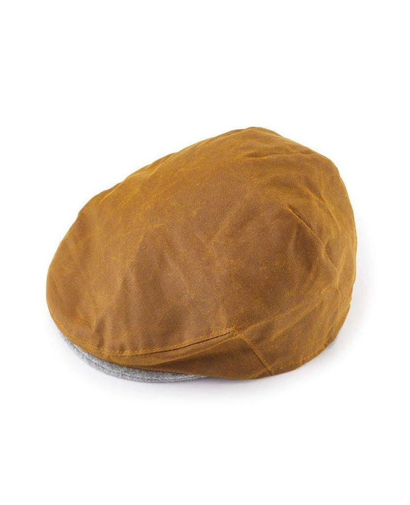 Wax Flat Cap  Mustard data-zoom-image=