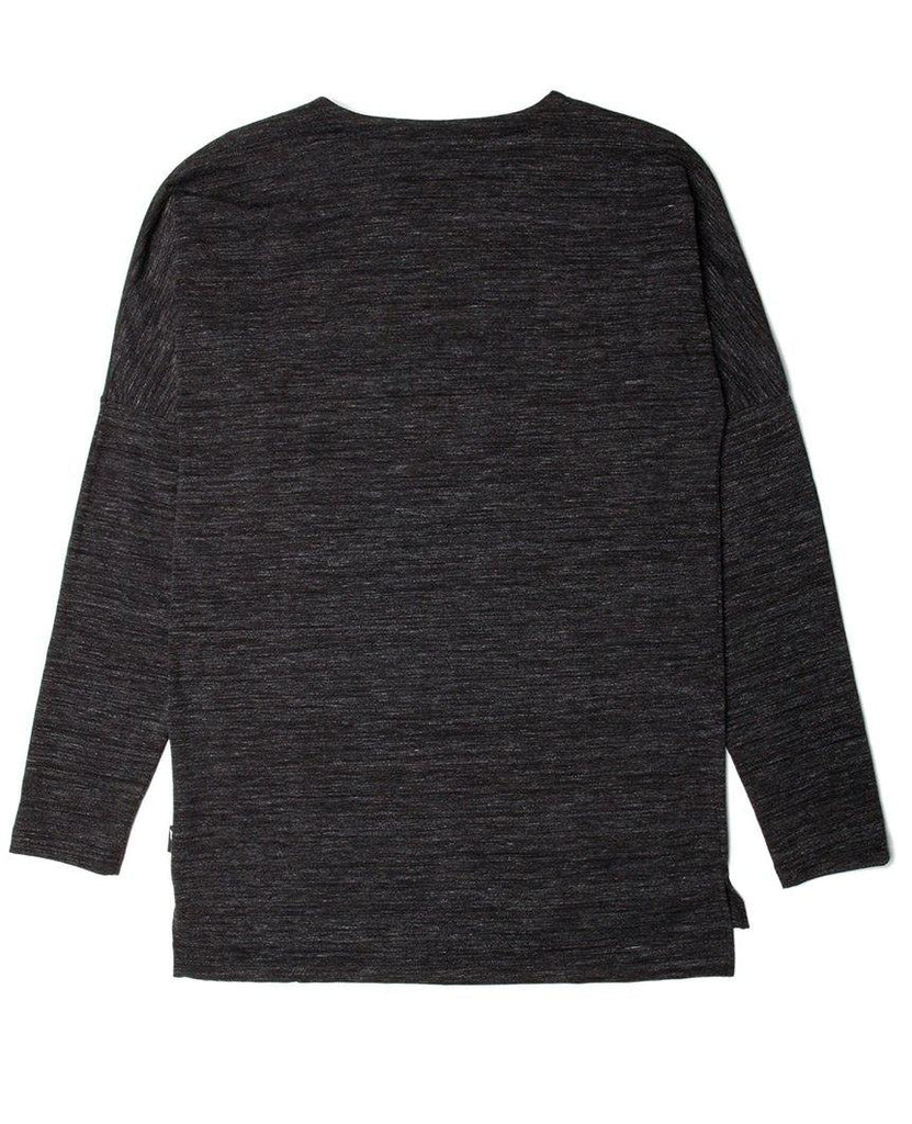 Rellen Long Sleeve Tee Black data-zoom-image=