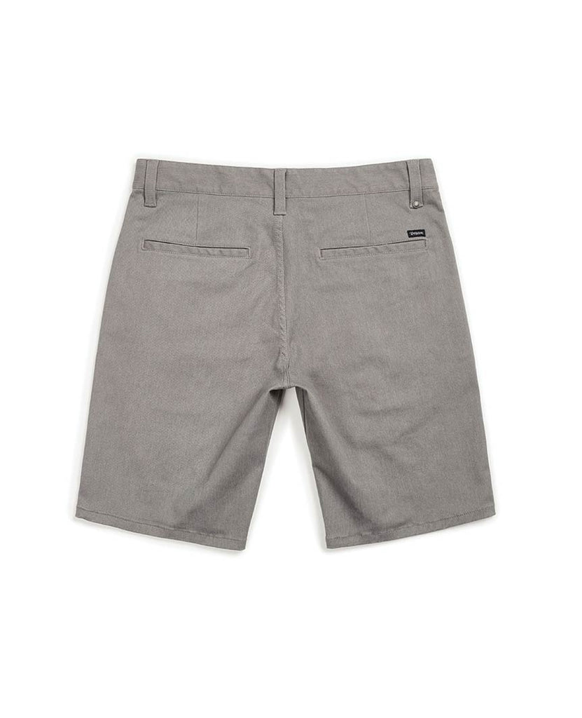 Toil II Hemmed Short Heather Grey data-zoom-image=