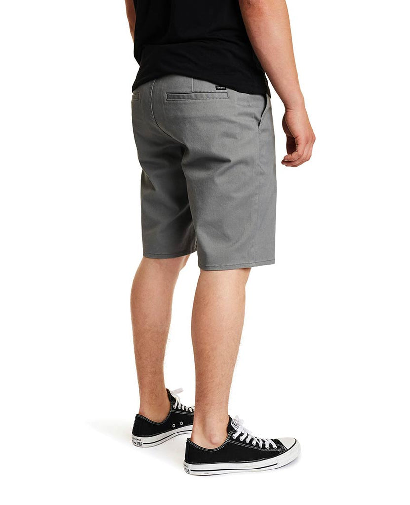 Toil II Hemmed Short Heather Grey data-zoom-image=