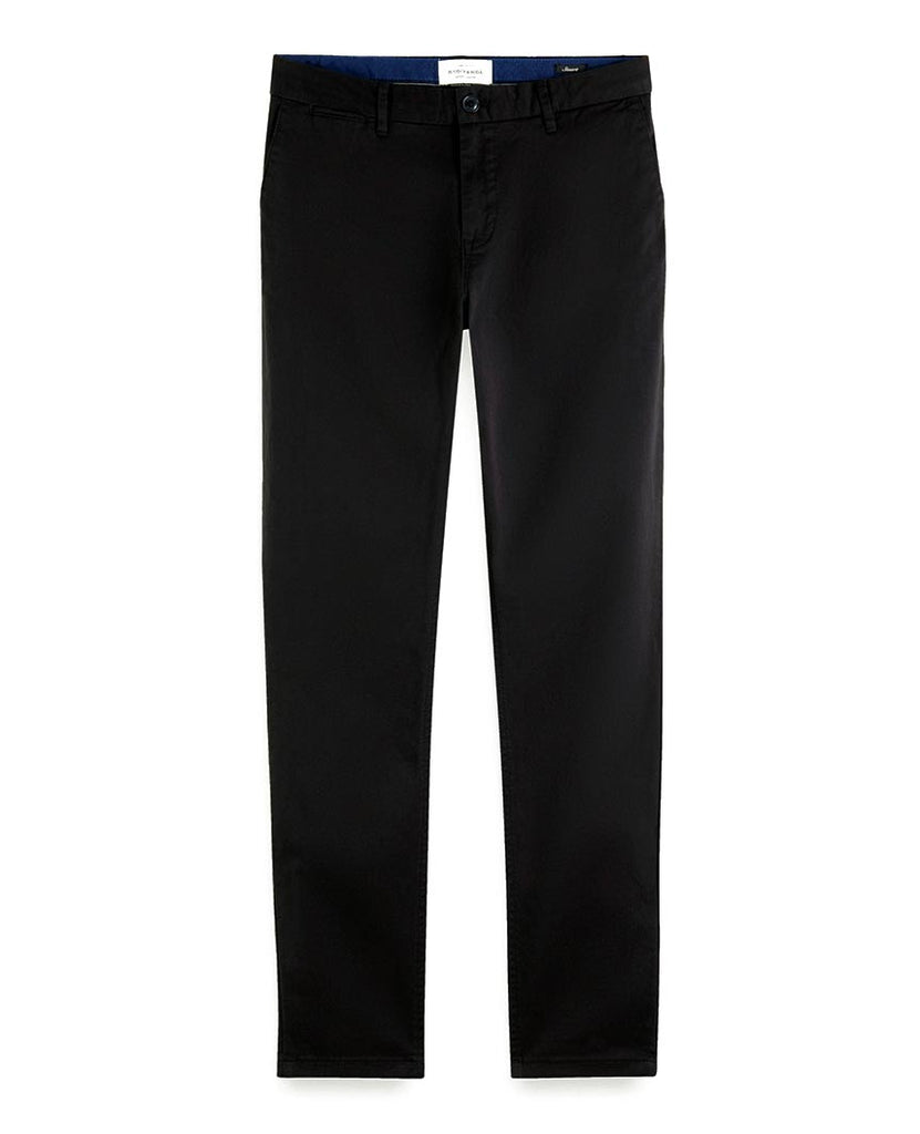 Stuart Stretch Chinos Regular Slim Fit Black data-zoom-image=