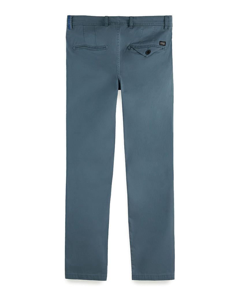 Stuart Stretch Chinos Regular Slim Fit Steel data-zoom-image=