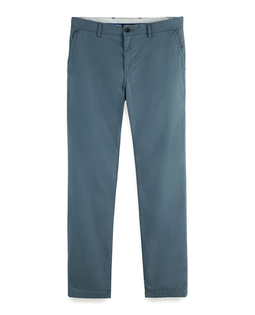 Stuart Stretch Chinos Regular Slim Fit Steel data-zoom-image=