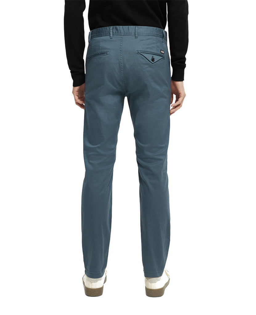 Stuart Stretch Chinos Regular Slim Fit Steel data-zoom-image=