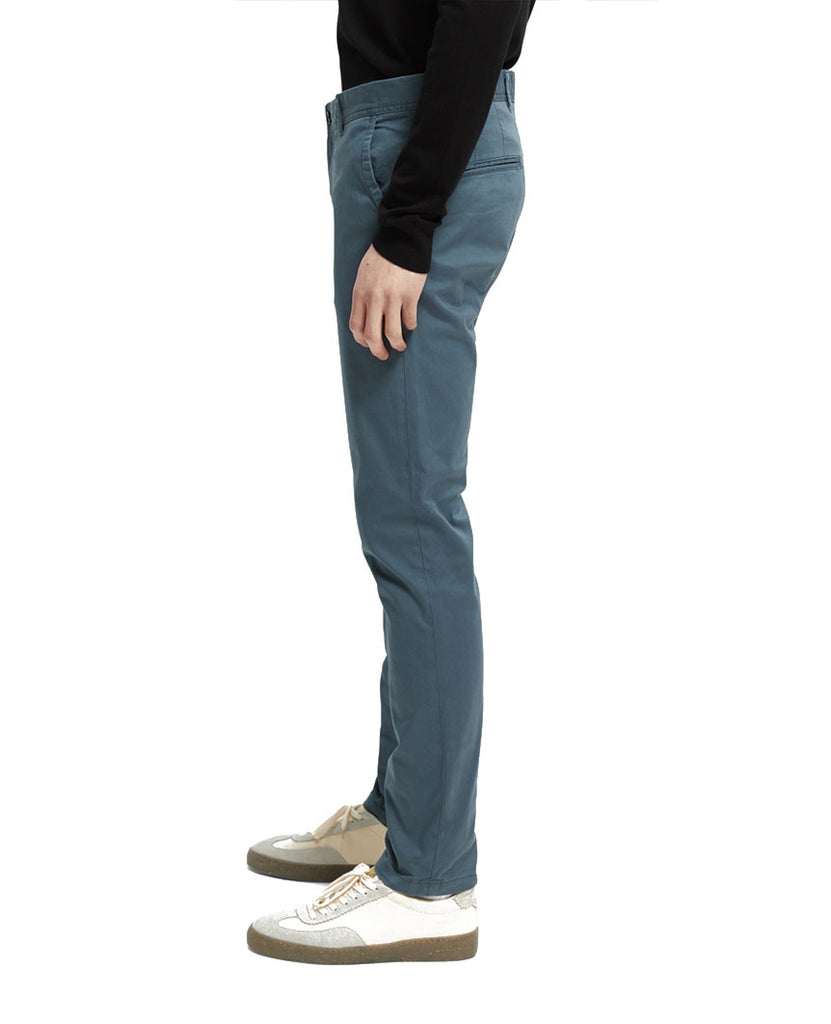Stuart Stretch Chinos Regular Slim Fit Steel data-zoom-image=