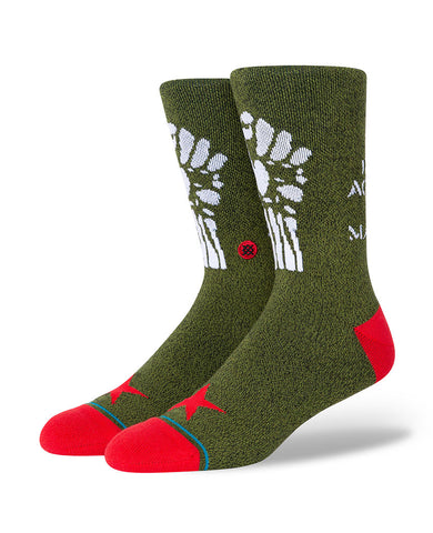 Renegades Rage Against The Machine Casual Socks Army Green