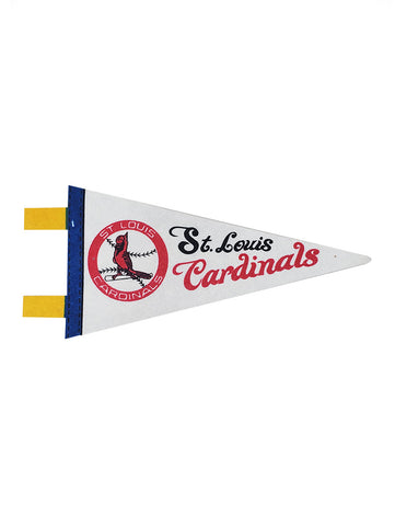 St. Louis Cardinals Vintage MLB Mini Pennant 9"x4” Felt Banner Flag