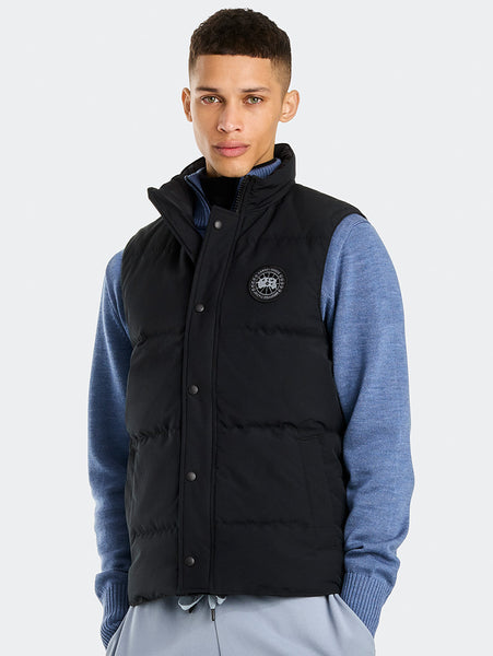 Garson Vest Black Label in Black