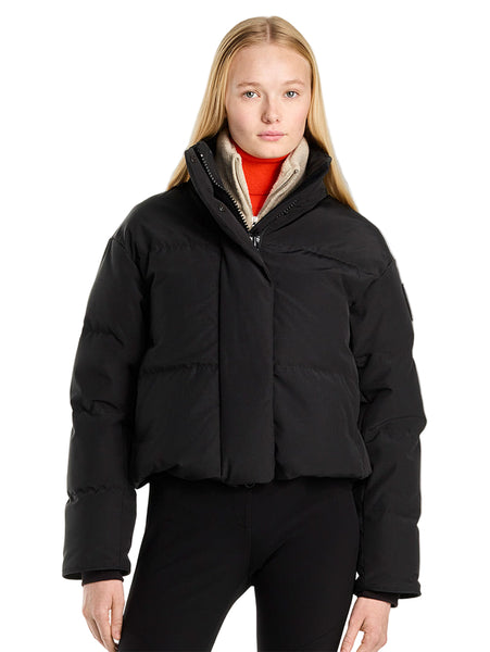 Grandview Cropped Jacket Black Label in Black