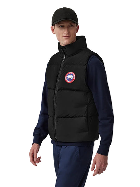 Lawrence Puffer Vest in Black