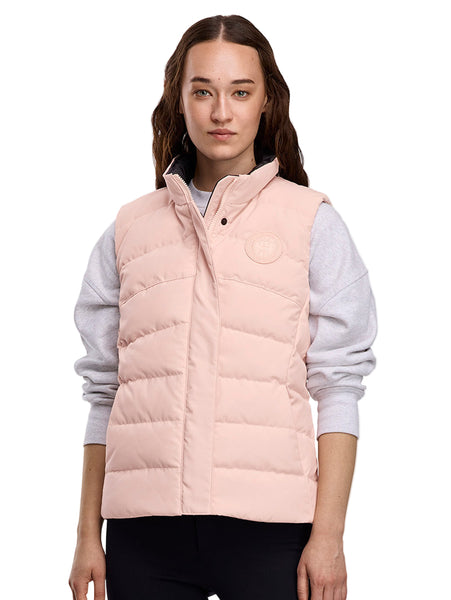 Freestyle Vest Tonal Label in Vintage Rose