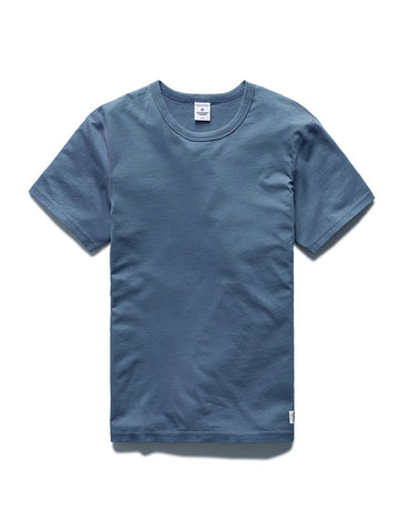 Lightweight Jersey T-Shirt Washed Blue