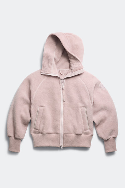 Chilliwack Fleece Bomber Tonal Disc Lucent Rose