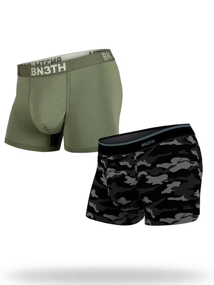 Classic Boxer Brief 2 Pack  Pine / Covert Camo