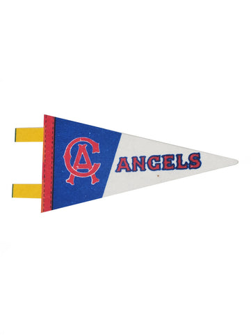 Califorina Angels Vintage MLB Mini Pennant 9"x4” Felt Banner Flag